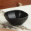 4-Inch Square Sauce Dish, 6pcs, Wheat Straw Material, Black Kitchen Utensils 5