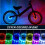 Éclairages de roue de vélo rechargeables par USB – Étanche IPX5, 3
