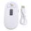Scanner per microchip per animali USB da 128 dati, bianco, per cani e gatti 2