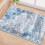 HEBE washable area rug non-slip 2 ft x 3 ft 6