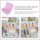 Metal Hinged Tin Box Rectangular Pink Storage Box Desktop Empty Box Stationery Sundries Box Container Home Organization Accessories 4