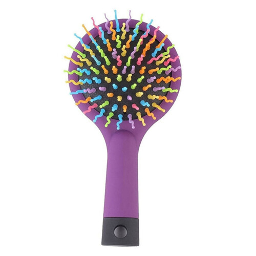 Escova Rainbow S-Curl Wave com espelho e pente antiestático 1