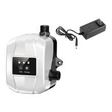 Automatic Water Pressure Booster Pump Automatic Water Pump Durable Small Silent Shower Booster Pump for Solar Heater Faucet Bathroom Garden White