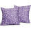 Conjunto de 2 capas de almofada vintage com estampa floral, 45x45cm (18x18 polegadas). 2