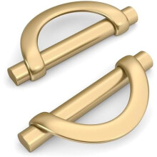 Cabinet Pulls Gold Champagne Bronze 10-Pack 32mm