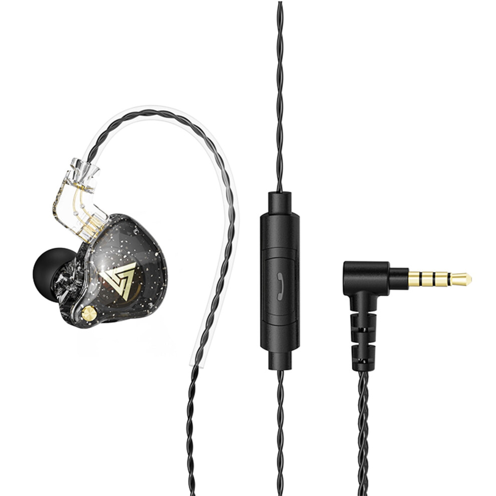 Qkz Ak6 3.5Mm Wired Headphones Dynamic Earphone Detachable Headphone Cable Ear Hook Headset In-Ear Earbuds In-Line Control With Mic 9152228162730