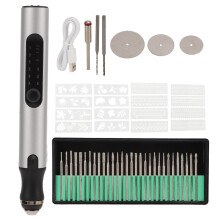 Adjustable Speed Electric Engraving Pen Cordless USB Rechargeable Rotary Engraver with Durable Metal Construction Low Noise Operation for Beginners