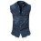 Ανδρικό τζιν φανελάκι Vintage Slim Summer Tank Top χωρίς μανίκια και κουμπιά, τζιν μπουφάν με 3