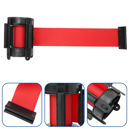 Retractable Belt Barriers for Crowd Control Outdoors 2