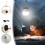 PRETXORVE Εξωτερικά φώτα κήπου, Ηλιακό φως κατασκήνωσης Εξωτερική επαναφορτιζόμενη 1