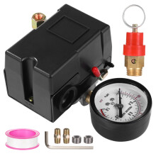 Trykreguleringsventil for luftkompressor 1/4"