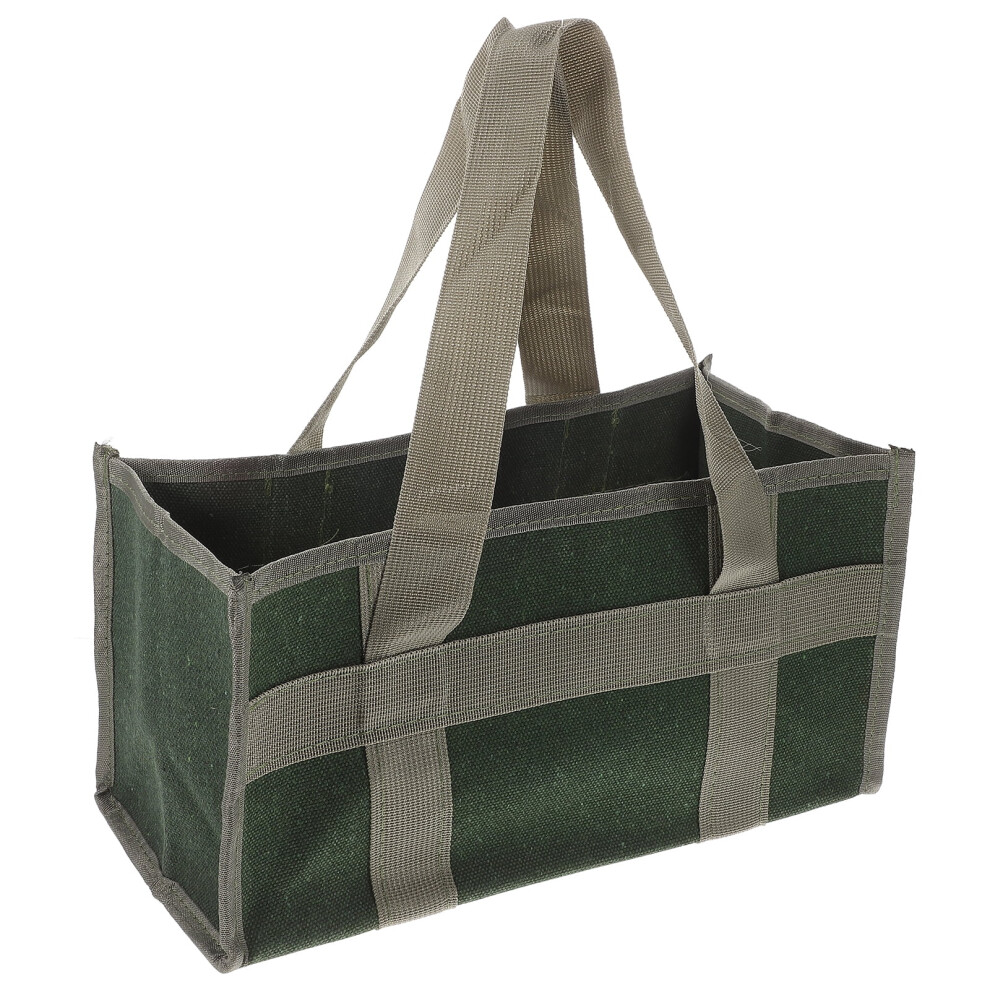Canvas Tool Tote Bag For Mechanics Â 13.8 X 6.7 X 11.4 In 9104899428738