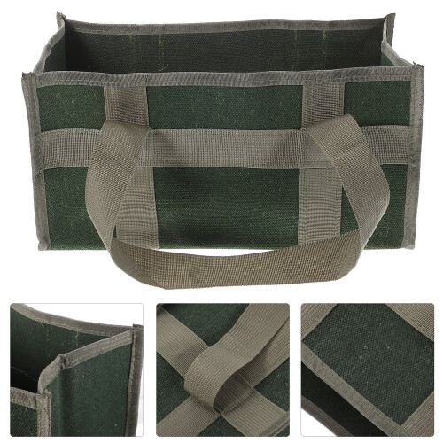 Small Tool Storage Bag Canvas For Maintenance 1Pcs 13.8x6.7x6.7in 2