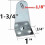 Holdebeslag til persienner i metal (4Pack) 2