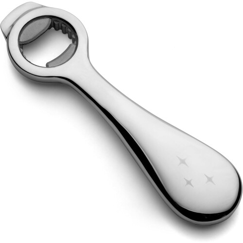 Midnight Open Alt-i-en flaske- og dåseåbner, ergonomisk design, rustfrit stål