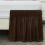 Bettrock mit elastischem Saum, braun, Queen- und Kingsize-Bettrock 4