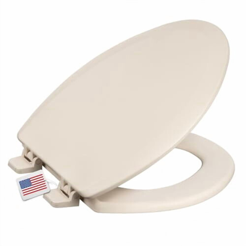 Robuster runder WC-Sitz mit Soft-Close-Deckel