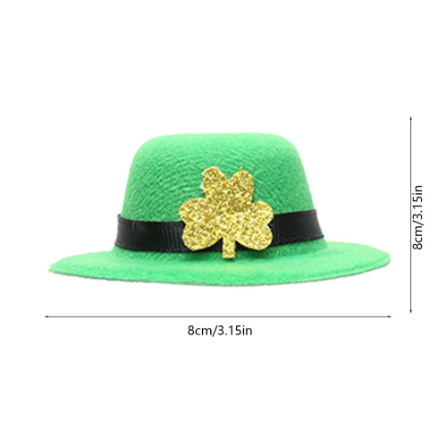 Weinverschluss zum St. Patrick's Day, grüner Kunststoff 2