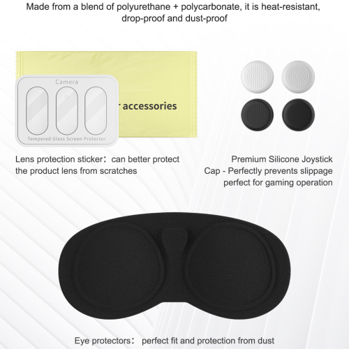 4-in-1 Protection Kit for Meta Quest 3 2