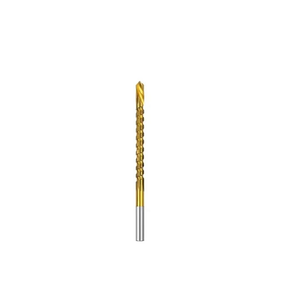 5Mm Titanium Coated Drill Bit Spiral Jagged Saw Drill Bit Composite Drill Bit Twist Drill Bit 4711801809308