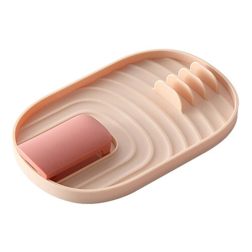 Foldable Pot Lid Rack, Spatula Rack, Integrated Storage Rack, Kitchen Stove Storage Rack, Draining Tools