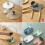 Foldable Pot Lid Rack, Spatula Rack, Integrated Storage Rack, Kitchen Stove Storage Rack, Draining Tools 5