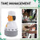 Egg Timer Short-Term Alarm Clock, 60 Minutes Kitchen Timer Cooking Baking Mechanical Countdown Timer Cooking Timer 2