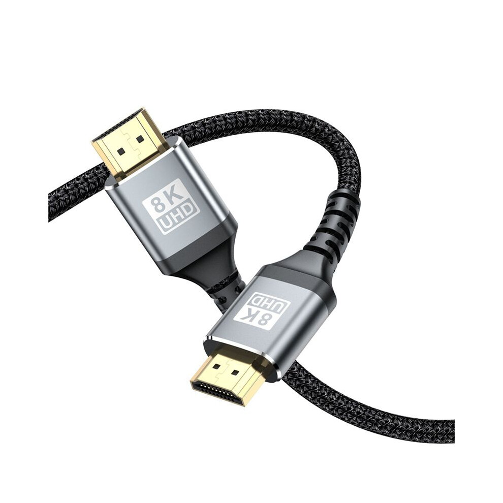 Exogio Gold Hdtv 8K -Compatible 2.1 48Gbps Ultra Hd Cable Multi-Function Tv Computer Monitor Cable 2M
