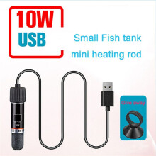 USB Aquarium Heating Rod for Fish Tank 26C Constant Temperature Aquarium Heater Submersible Thermostat Heater 10W