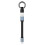 3A USB Type-C Fast Charging Data Cable Portable Keychain QC 3.0 USB Type C Short Cable for Type C USB Devices,A 1