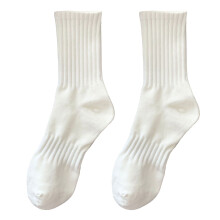 Chaussettes d'hiver unisexes tricotées mi-hautes (1 paire)