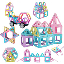 75pcs Magnetic Blocks for Kids 3-8, Compatible with LEGO, Educational Building Toys & Christmas Gifts