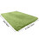 Tapis en velours shaggy vert gazon (1 pièce) 3