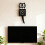 Cat Wall Clock with Wagging Tail Quartz Movement Black 7