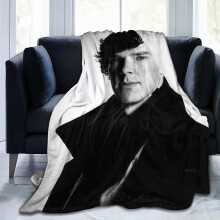 Benedict Cumberbatch fleecehuopa pehmeä torkkupeitto, 3 kokoa