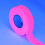 Υφασμάτινη ταινία Neon Gaffer, ταινία UV Blacklight Glow για πάρτι με νέον/λάμψη, 0,6" x 66ft – 1