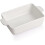 8-inch Square Porcelain Baking Dish with Handles 1
