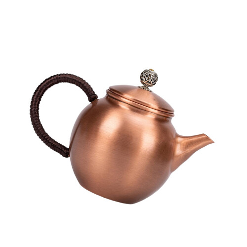 Copper Tea Kettle Multifunction Comfortable Handle Water Kettle Small Copper Pot 1