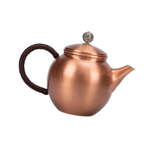 Copper Tea Kettle Multifunction Comfortable Handle Water Kettle Small Copper Pot 2