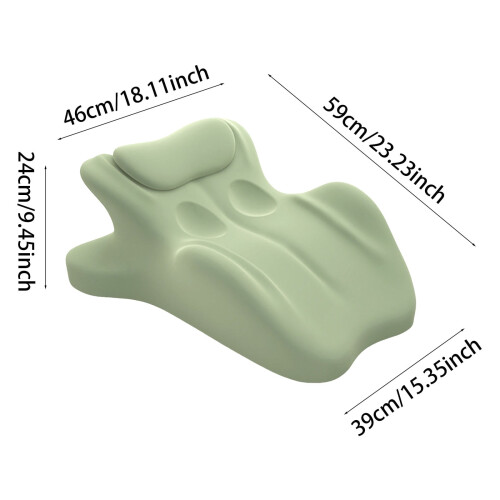 Μαξιλάρι για ζευγάρια με σφήνα Memory Foam 27, 1 συσκευασία 2