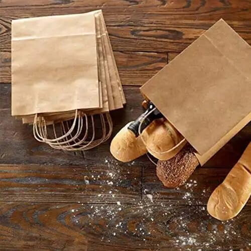 120 Χάρτινες Τσάντες Δώρου Kraft – Μικρές, Μεσαίες, Μεγάλες 2