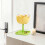 Floral Entryway Storage Rack Double Layer 2-Tier Key 5