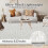 8x10 Modern Machine Washable Area Rug Light Grey 4