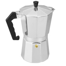 Cafetière en aluminium pour expresso et latte, percolateur 3 tasses