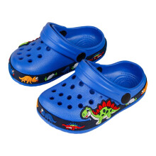 Mädchen- und Jungenpantoffeln mit Tiermotiven, geschlossene Zehenpartie, nicht weiche Sohle, Strandclogs und Wasserschuhe, bequem für Kinder, ideal