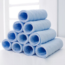 Paninhos de ombro para bebê menino, 100% algodão, tamanho grande, extra absorventes e macios, para arrotar. Conjunto com 10 unidades.