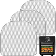 Air Fryer Rack Set (3 PCS) Compatible with Chefman 6.3QT, Power XL Airfryer Pro 6QT/10QT/12.5QT