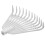 Hand Garden Rake Debris Removal ABS Rake Accessories 1Set 5