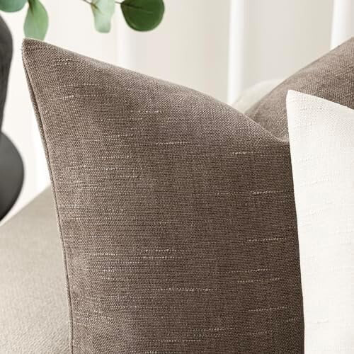 Fodere per cuscini in ciniglia, 45x45 cm, set da 2 1