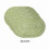 Lot de 4 sets de table ovales tressés en polyester-coton 1